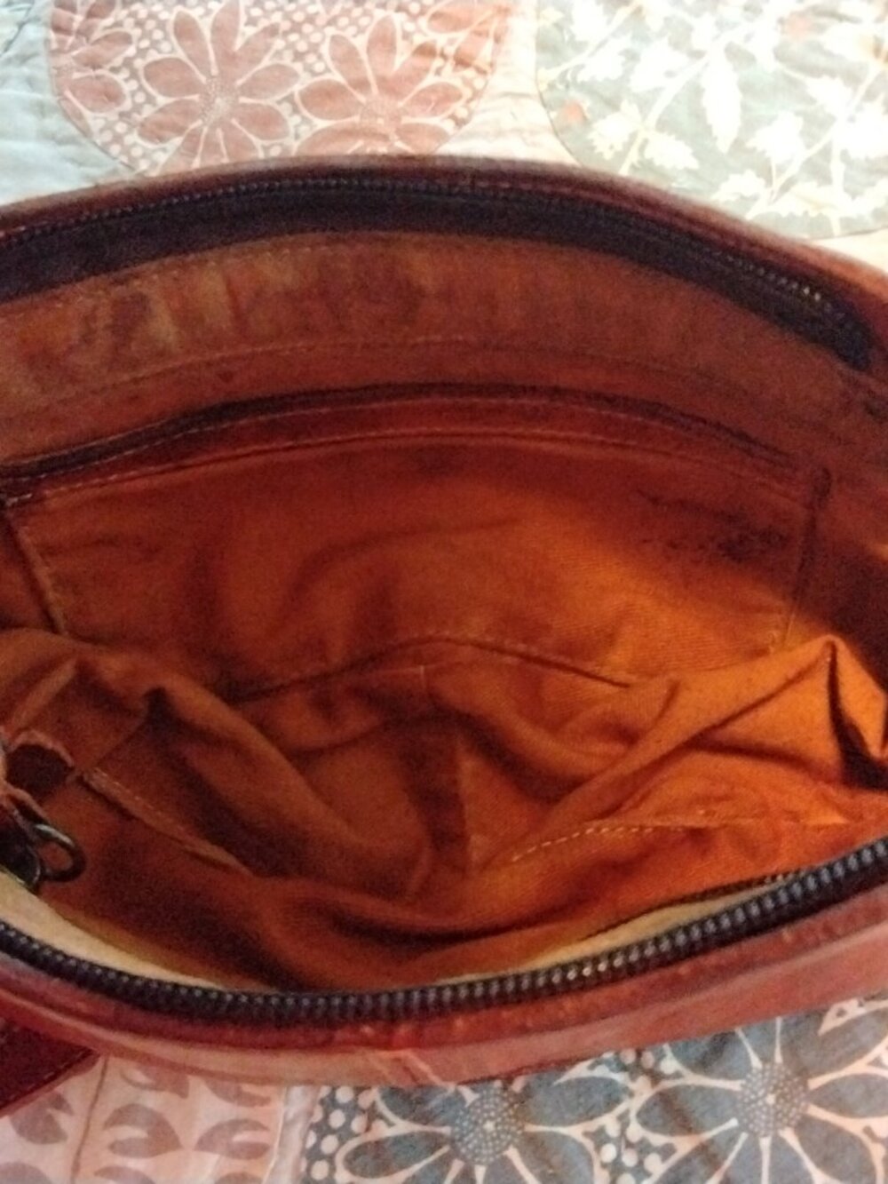 BED STU BROWN LEATHER SMALL CROSSBODY/PURSE - Picture 7 of 14